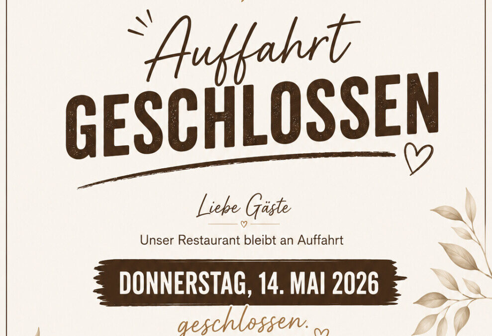 Auffahrt Geschlossen